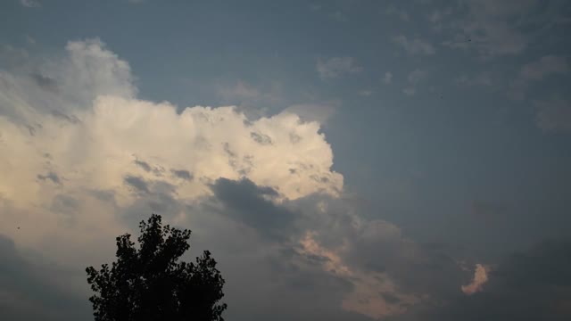 Clouds weather timelapse