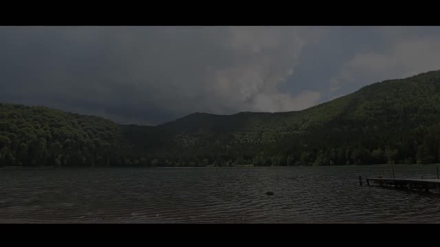 Lake nature calm