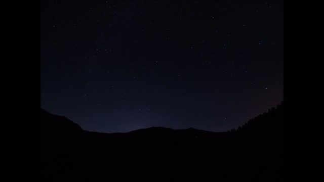 Moon stars night