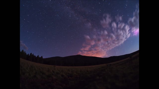 Stars milky way night sky