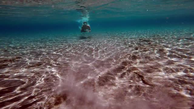 Dive ocean girl