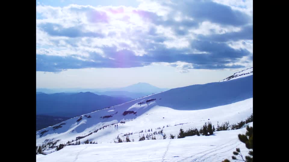 Mt saint helens mountains winter