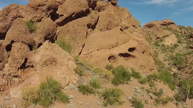 Echo canyon trail arizona rocks
