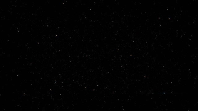 Particles stars twinkling