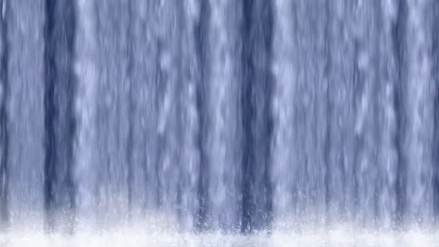 Waterfall fountain water