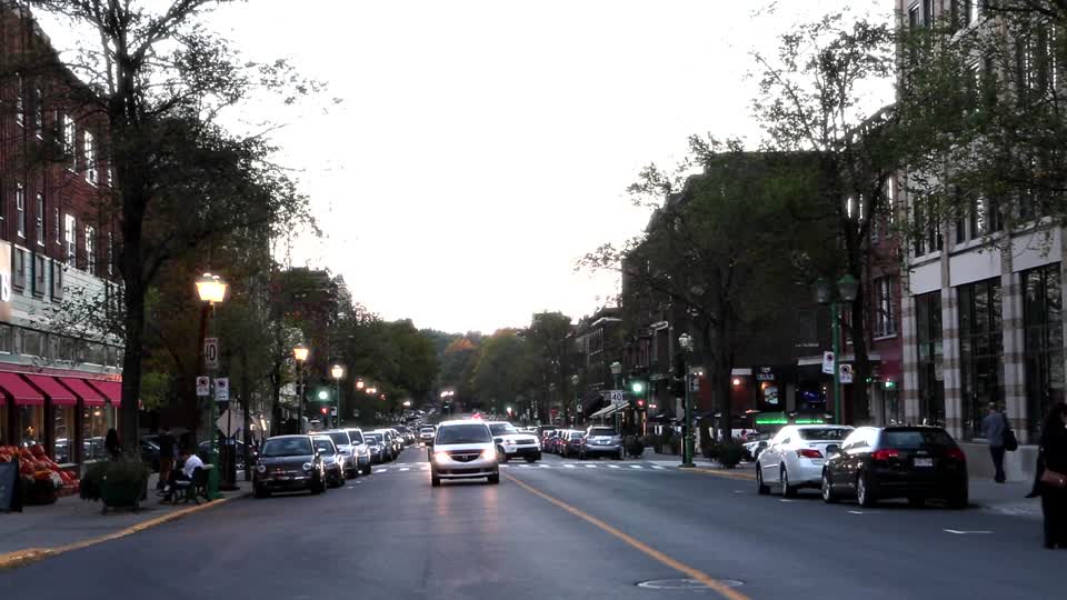 Traffic street cars