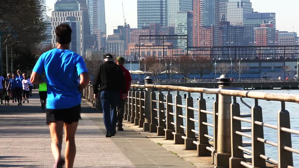 Running people sports