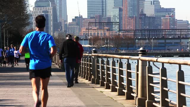 Running people sports