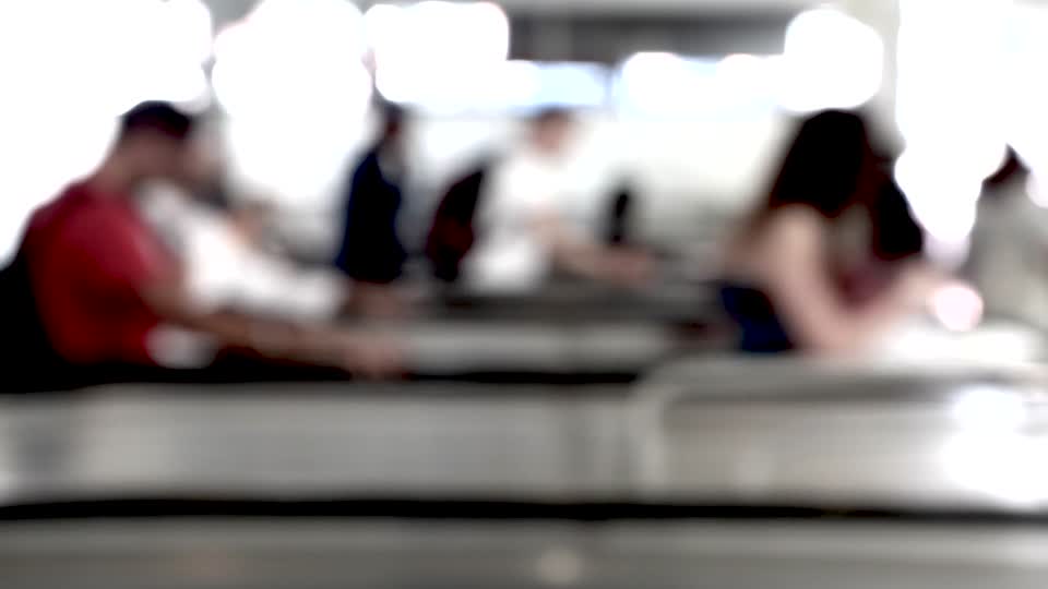 Escalators blur bokeh