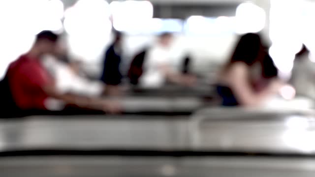Escalators blur bokeh