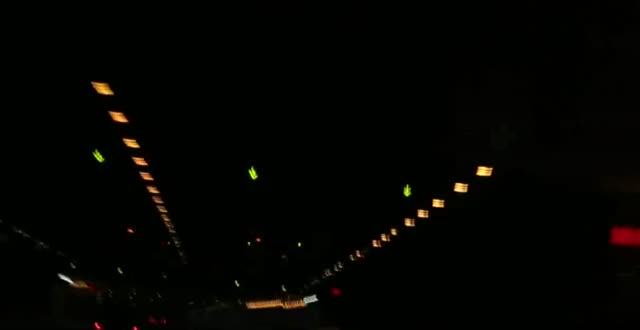 Tunnel blur driving