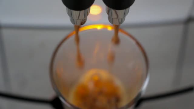 Espresso coffee ristretto