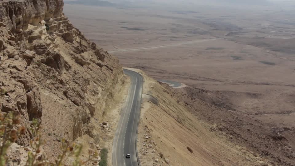 Road to nowhere desert alone