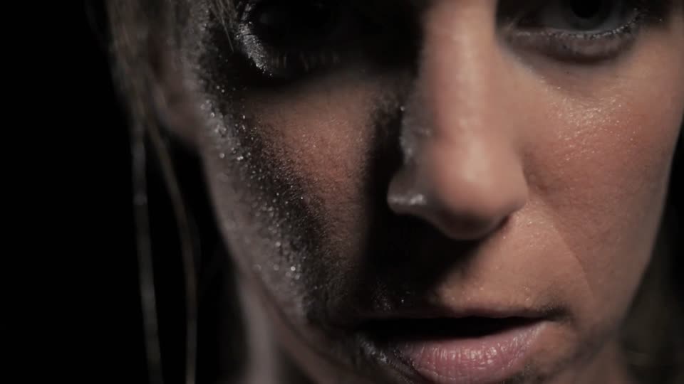 Boxing woman sports