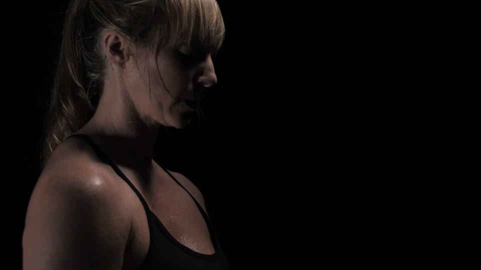 Boxing woman sports