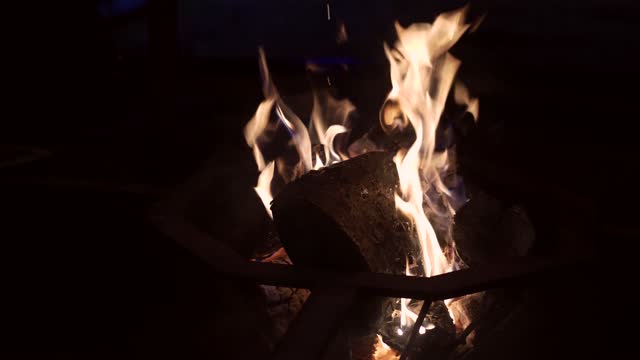 Fire warm flame