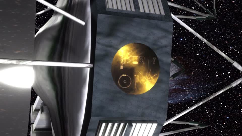 Voyager probe universe