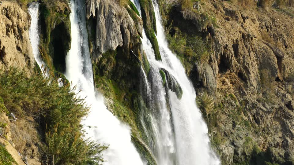 Waterfall river that