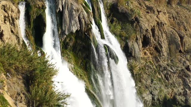 Waterfall river that