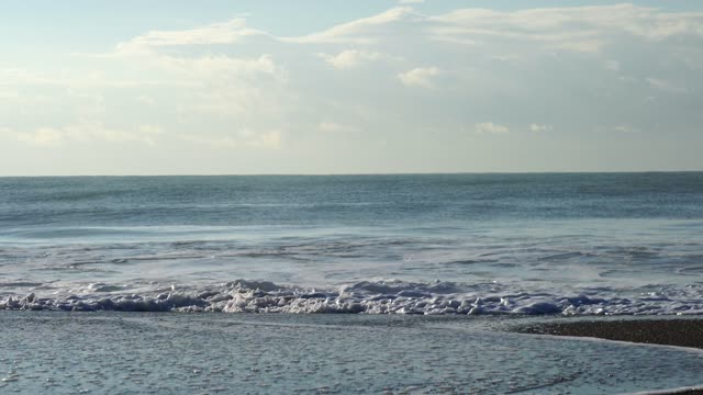 Wave beach torn