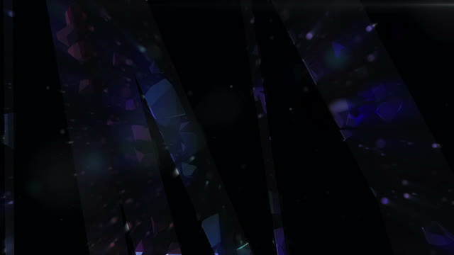 Glass abstract shards