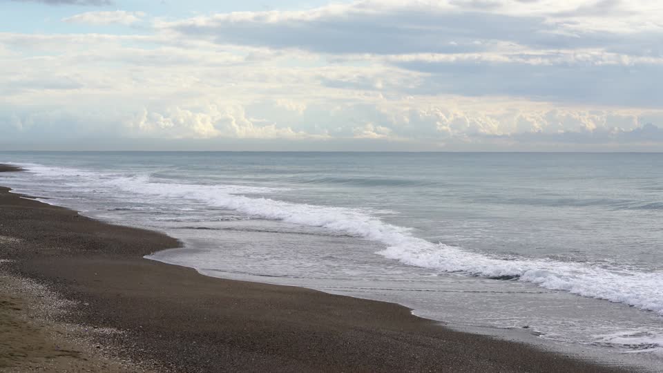 Coast waves beach