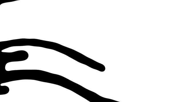 Transition ink alpha matte