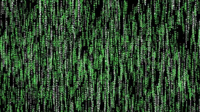 Matrix scifi pattern