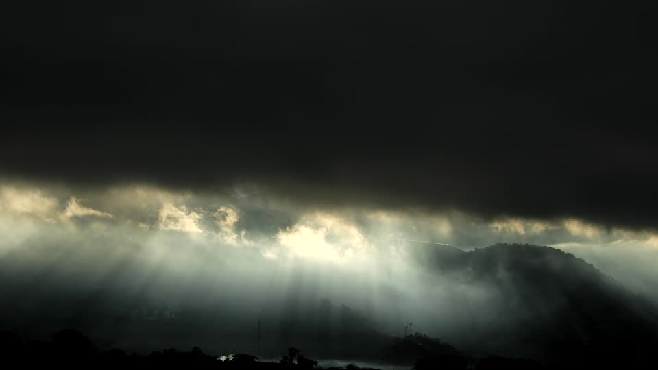 Landscape clouds moutains