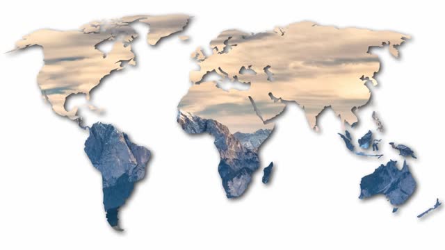Map world background