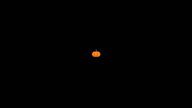 Halloween pumpkin person