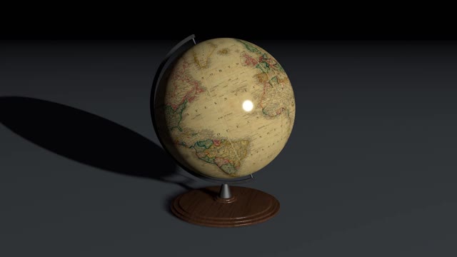 Earth globe planet