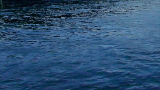 Water flow lake
