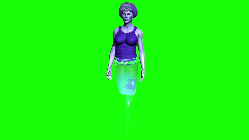 Mr stockboto green screen blue screen