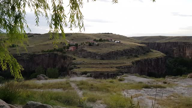 Cappadocia canyon village