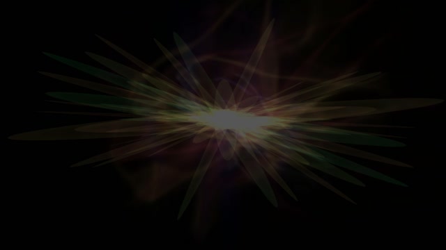 Colorful abstract mystical