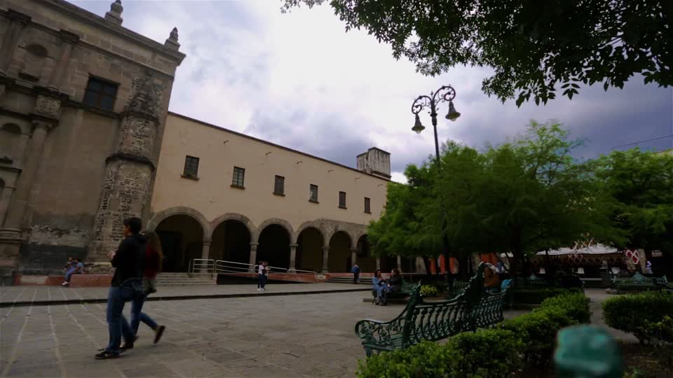 Mexico coyoacan church