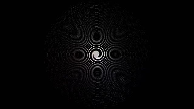 White spiral twirl