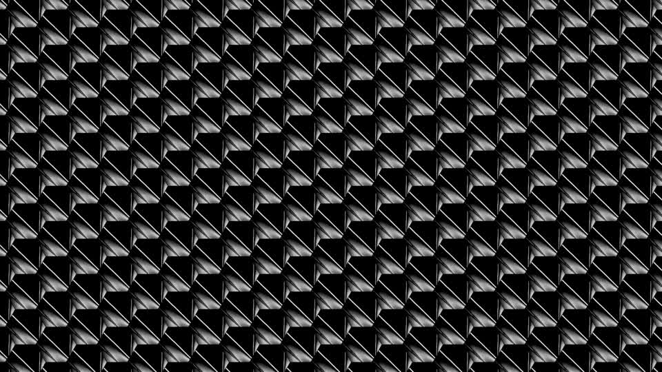 Kaleidoscope white black