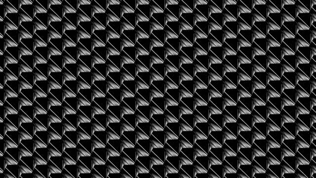 Kaleidoscope white black