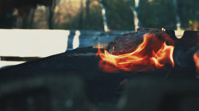 Steak grill meat