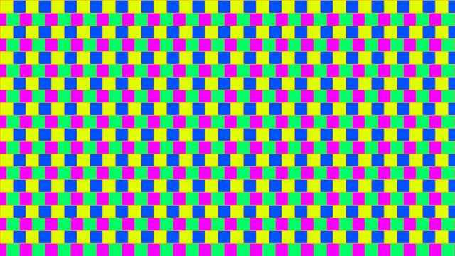 Square colors shift