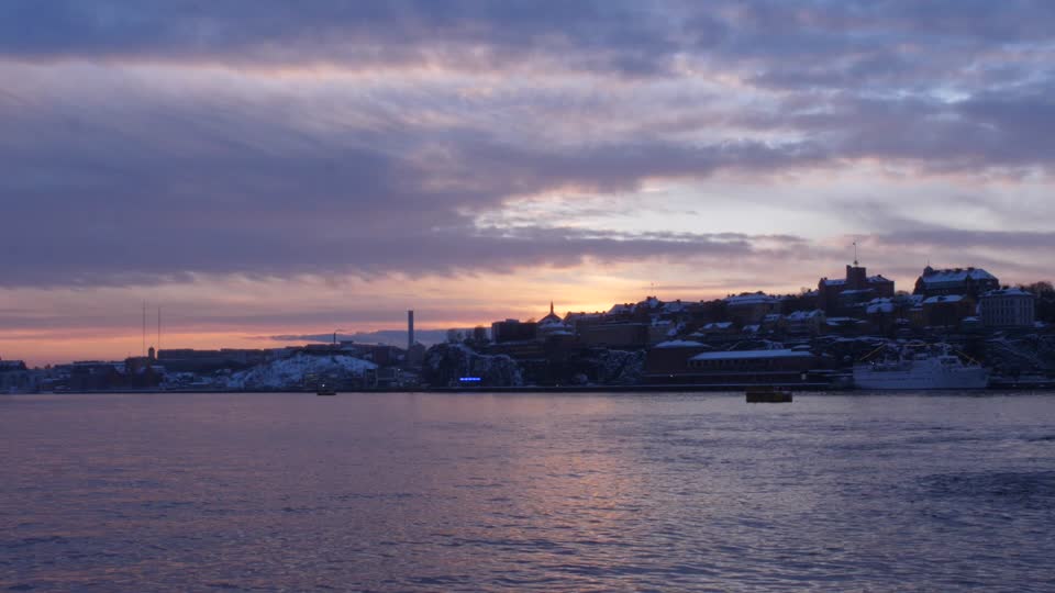 Morning sunrise landscape