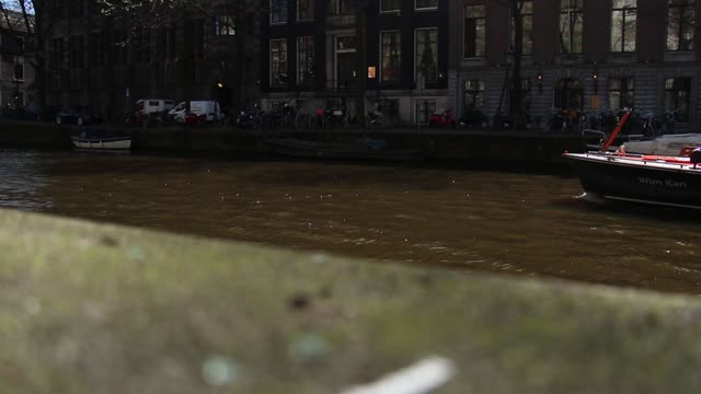 Amsterdam canal boat