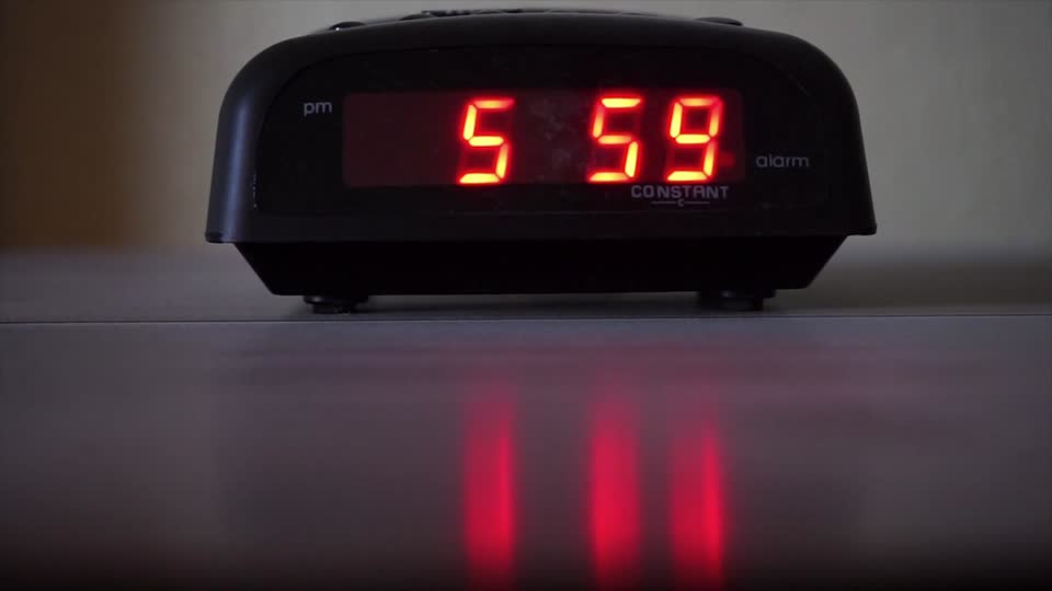 Clock alarm morning