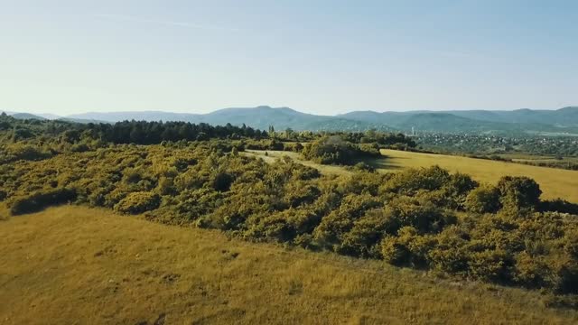 Landscape mountains hills