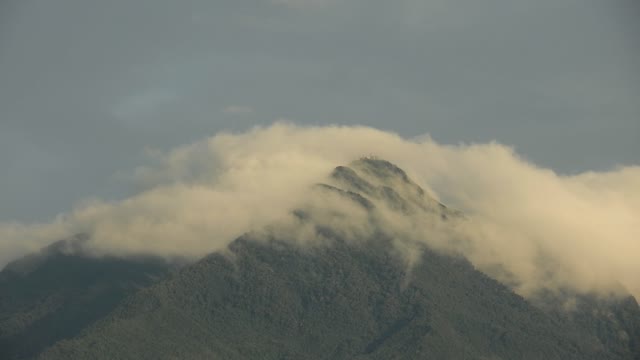 Landscape moutains clouds