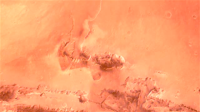 Mars running space sun