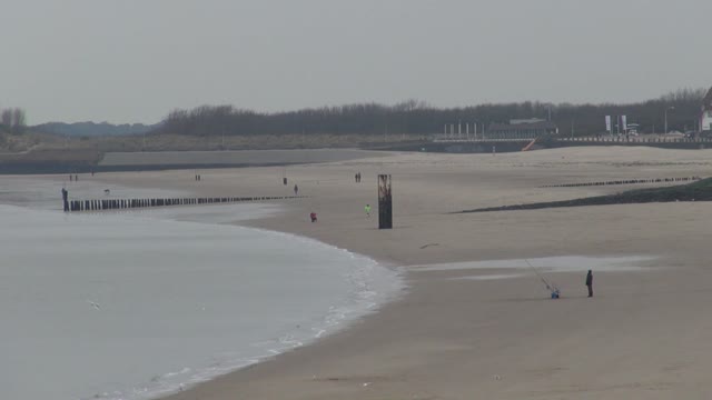 Beach north sea netherlands