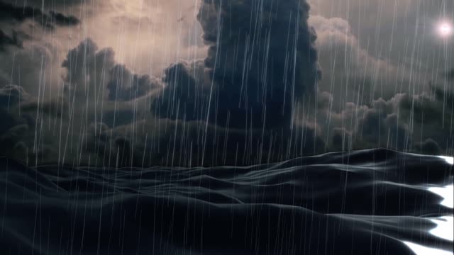 Storm forward clouds